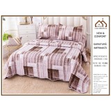 Cumpara ieftin Set Cuvertura Catifea Pat Dublu 3 Piese - PIT143