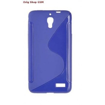 Husa Silicon S-Line LG F70 (D315) Albastru foto