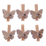 Cumpara ieftin Set 6 carlige cu fluturi din ziar 3D | Puckator