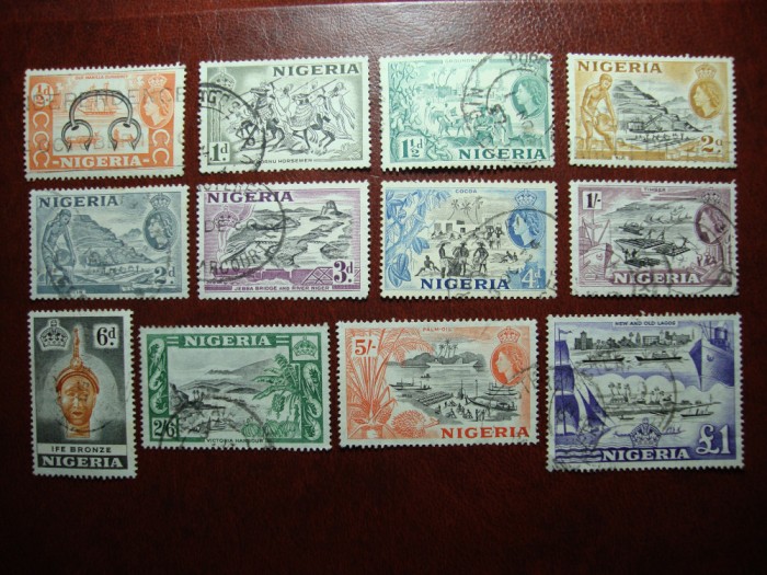 NIGERIA 1953 ELISABETA II