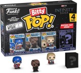 Set 4 figurine - Marvel - Captain America, Nick Fury, Thor | Funko