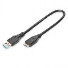 Cablu Digitus, USB 3.0 la microUSB 3.0, lungime 25 cm