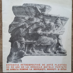 Expozitia arta plastica 50 ani de la eroicile batalii Marasesti, Marasti, Oituz
