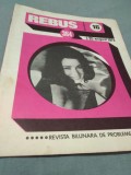 Cumpara ieftin REVISTA REBUS NR.16/20 AUGUST 1972