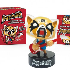 Aggretsuko Figurine and Illustrated Book: With Sound!