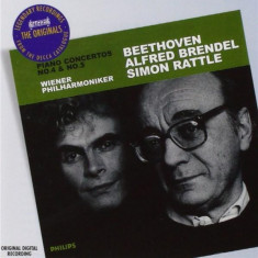 Beethoven: Piano Concerto 4, 5 | Wiener Philharmoniker, Ludwig Van Beethoven, Alfred Brendel, Simon Rattle