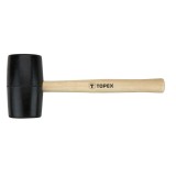 Ciocan cauciuc 63 mm, 680 g, maner lemn 02A345