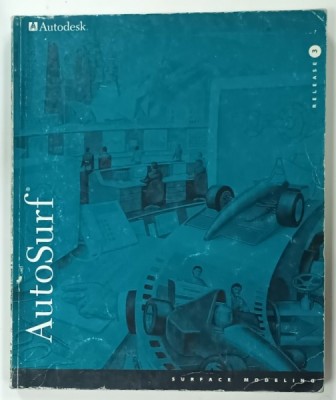 AUTOSURF , SURFACE MODELING , RELEASE 3 , 1996 foto