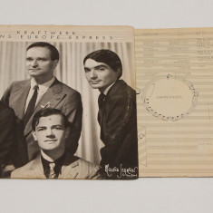 Kraftwerk – Trans Europe Express - disc vinil vinyl LP