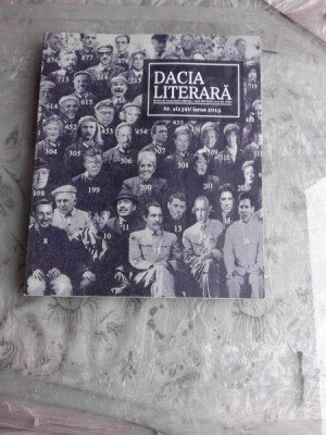 REVISTA DACIA LITERARA NR.4/2015 foto