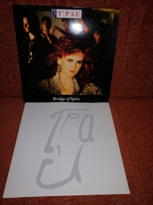 T Pau Bridge of Spies Siren 1987 UK vinil vinyl foto