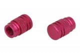Capace valve de aer OXFORD (colour red, Aluminium, set)