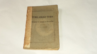 Dr.ST.CANTUNIARI -STUDIUL GEOLOGIC TEHNIC AL TERENULUI DE FUNDATIE AL DRUMURILOR foto