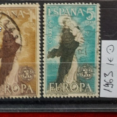 TS21 - Timbre serie Spania 1963 Mi1411-12