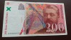 Franta 200 francs franci 1996