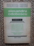 Biblioteca Critica. Alexandru Odobescu interpretat de Tudor Arghezi...