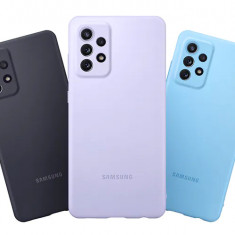 Husa originala Silicone Cover Samsung Galaxy A72 + stylus