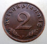 2.961 GERMANIA 2 REICHSPFENNIG 1937 F