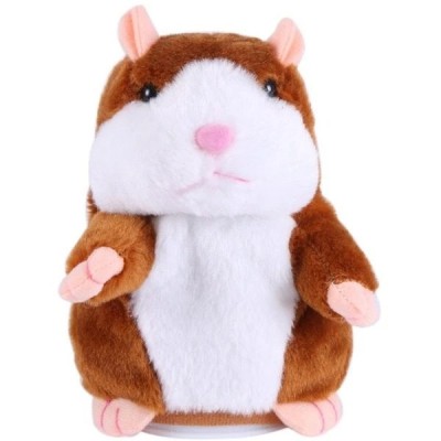 Jucarie interactiva vorbitoare din plus, Hamster foto