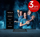 Televizor LED Tesla 80 cm (32inch) 32E325BH, HD Ready, Clasa E, Frameless TV, CI+