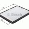 Filtru polen / aer habitaclu FIAT SCUDO caroserie (220L) (1996 - 2006) BOSCH 1 987 432 060