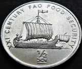 Cumpara ieftin Moneda FAO 1/2 CHON - Coreea de Nord, anul 2002 *cod 3603 B - UNC DIN FASIC!, Asia