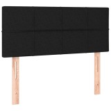 Cumpara ieftin Tablie de pat, negru, 80x5x78/88 cm, textil