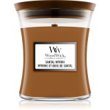 Woodwick Santal Myrrh lum&acirc;nare parfumată 275 g