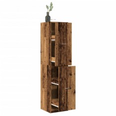 vidaXL Dulap de farmacie, lemn vechi, 40x41x174,5 cm, lemn prelucrat