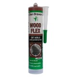 Chit acrilic pentru parchet si lemn, Den Braven Woodflex, wenge, 280 ml