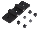 Balama Neagră 109mm Tehnopolimer pentru Profile