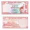 Ceylon 2 Rupees 1973 P-72Aa UNC