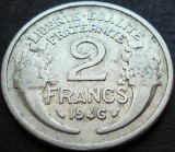 Moneda istorica 2 FRANCI - FRANTA, anul 1946 * cod 1459