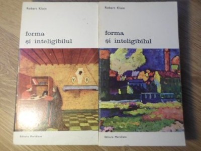FORMA SI INTELIGIBILUL VOL.1-2-ROBERT KLEIN-103840 foto
