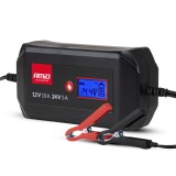Redresor auto digital AMiO 12V/24V 10A pentru acumulatori WET, AGM si GEL