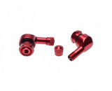 Set 2 valve demontabile roata moto, culoare rosu Cod Produs: MX_NEW ASOT418A