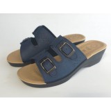 Saboti/Papuci Medicinali Ortopedici Reglabili - Model 2071 (Culoare bleumarin)