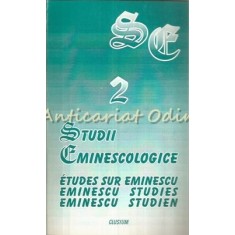 Studii Eminescologice II - Ioan Constantinescu - Dedicatie Si Autograf
