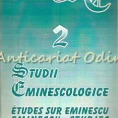 Studii Eminescologice II - Ioan Constantinescu - Dedicatie Si Autograf