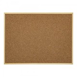 Tabla de pluta Interpano cu rama de lemn 90x120 cm
