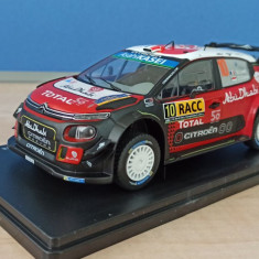 Macheta Citroen C3 WRC Loeb Rallye Catalunya 2018 - IXO/Hachette 1/24