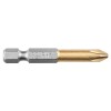 Bit Surubelnita PH1x50mm 1/4 GRAPHITE 57H978, 2 buc, Otel S2, Varf TiN