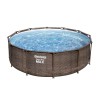 Piscină Bestway &Oslash;366cm, 9.15m&sup3; &ndash; Cadru Metalic