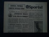 ZIARUL SPORTUL 13 NOIEMBRIE 1984