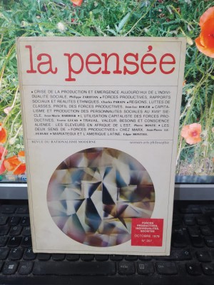 La Pensee revue du rationalisme moderne, Forțe productive... Paris oct 1979, 110 foto