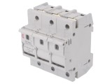 Separator cu Fuzibil D02 63A 400VAC 3 Poli pentru Șină DIN