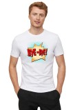 Tricou barbati alb - Bye Bye - XL, THEICONIC