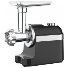 Masina electrica de tocat carne si rosii Oliver Voltz, 1800W, 2 viteze, functie reverse, Negru