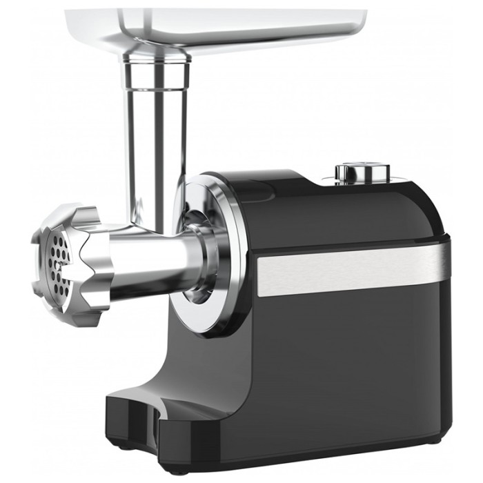 Masina electrica de tocat carne si rosii Oliver Voltz, 1800W, 2 viteze, functie reverse, Negru