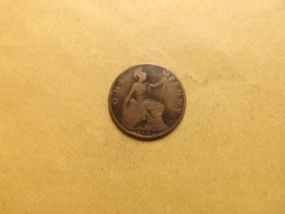 Marea Britanie / Anglia / Regatul Unit 1 Penny 1902 foto
